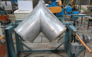 Mezclador de Doble Cilindro en V